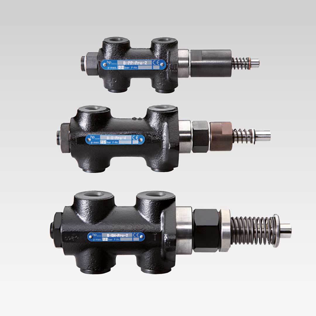 hp-Pressure-regulating valve of Series B-PRO